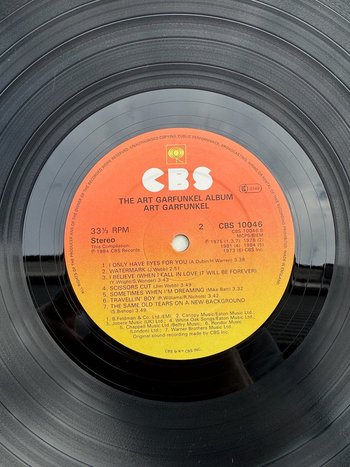 The Art Garfunkel Album Vinyl- Very Good