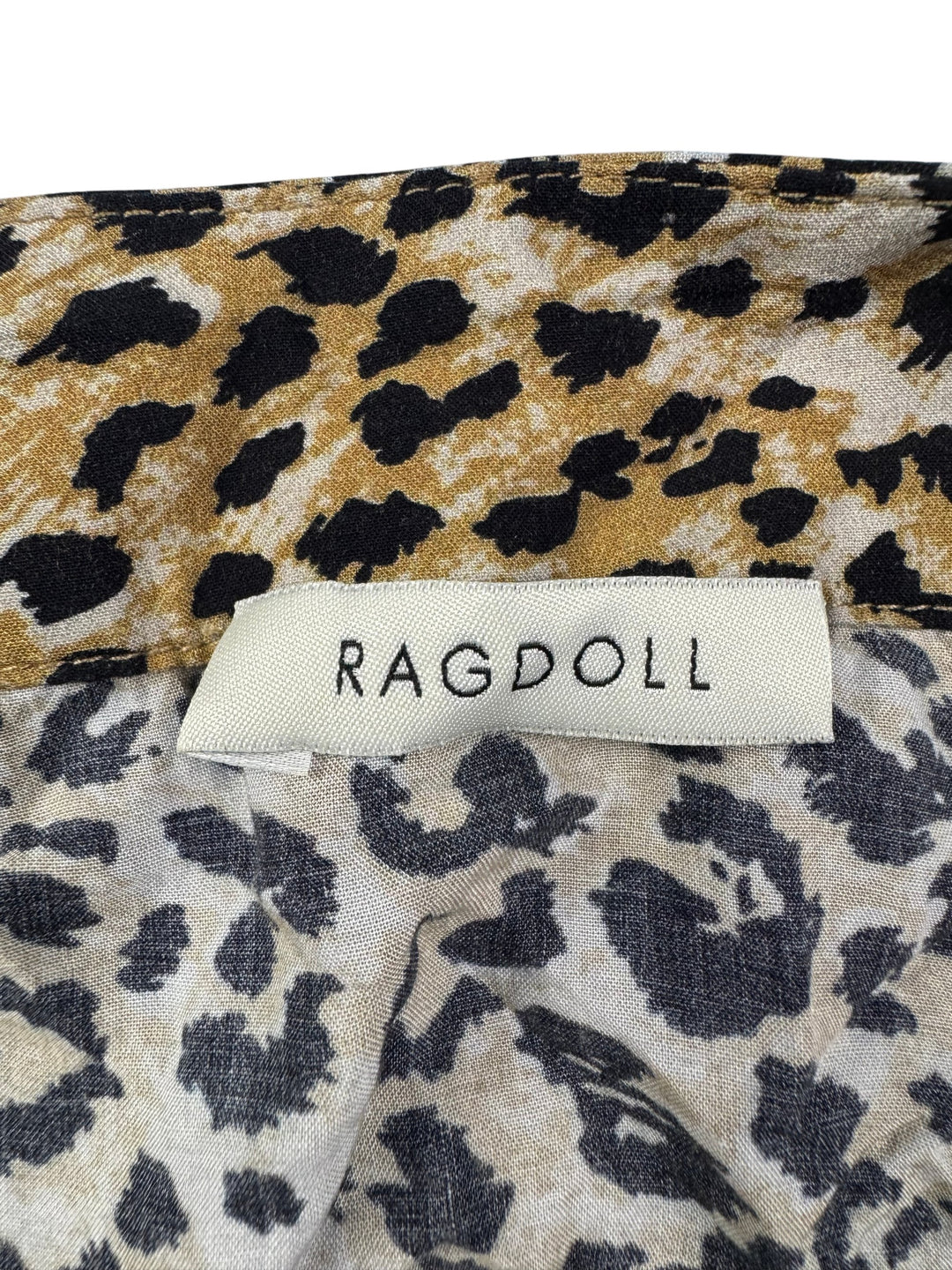 Ragdoll Leopard Print Maxi Skirt - S