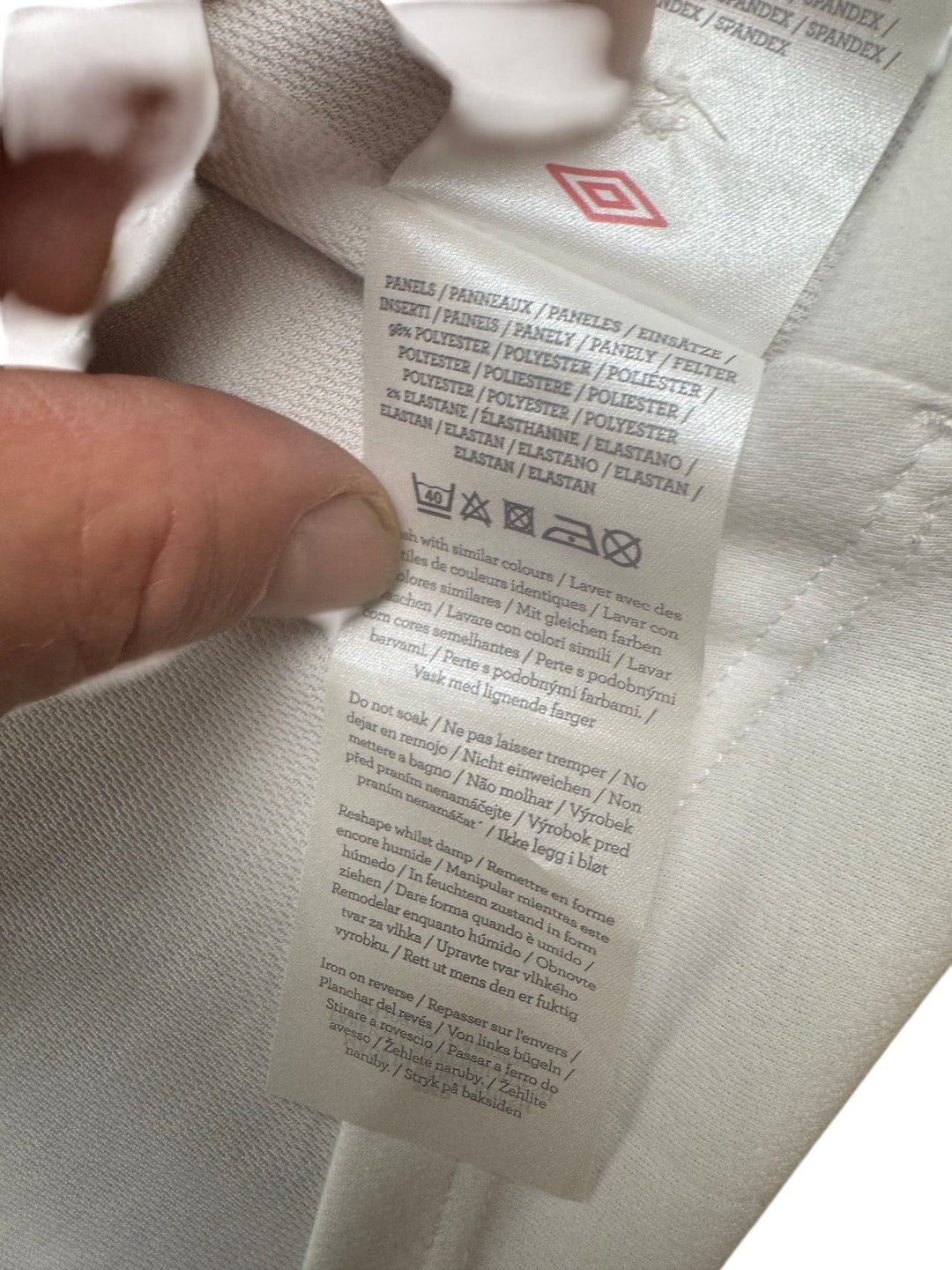 2012 England Signed Home Shirt - XL