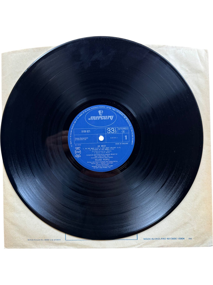 Village People Go West Vinyl Record - Good+