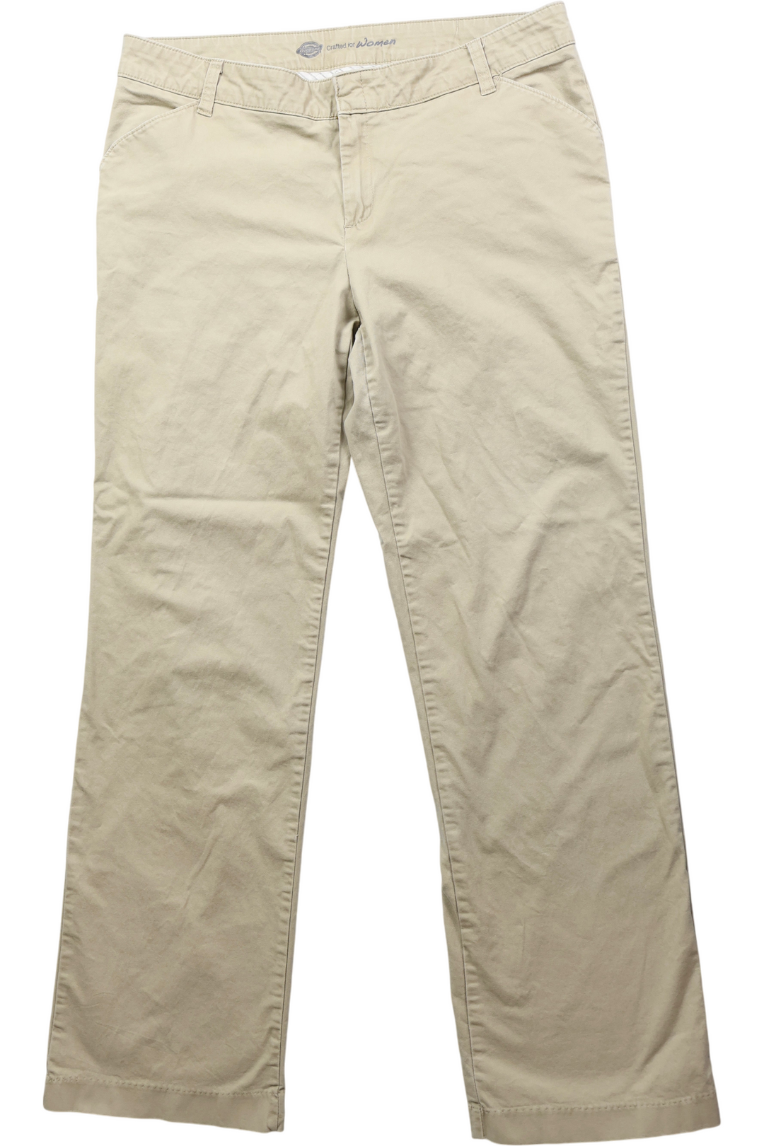 Dickies Khaki Relaxed Fit Trousers - Think Vintage