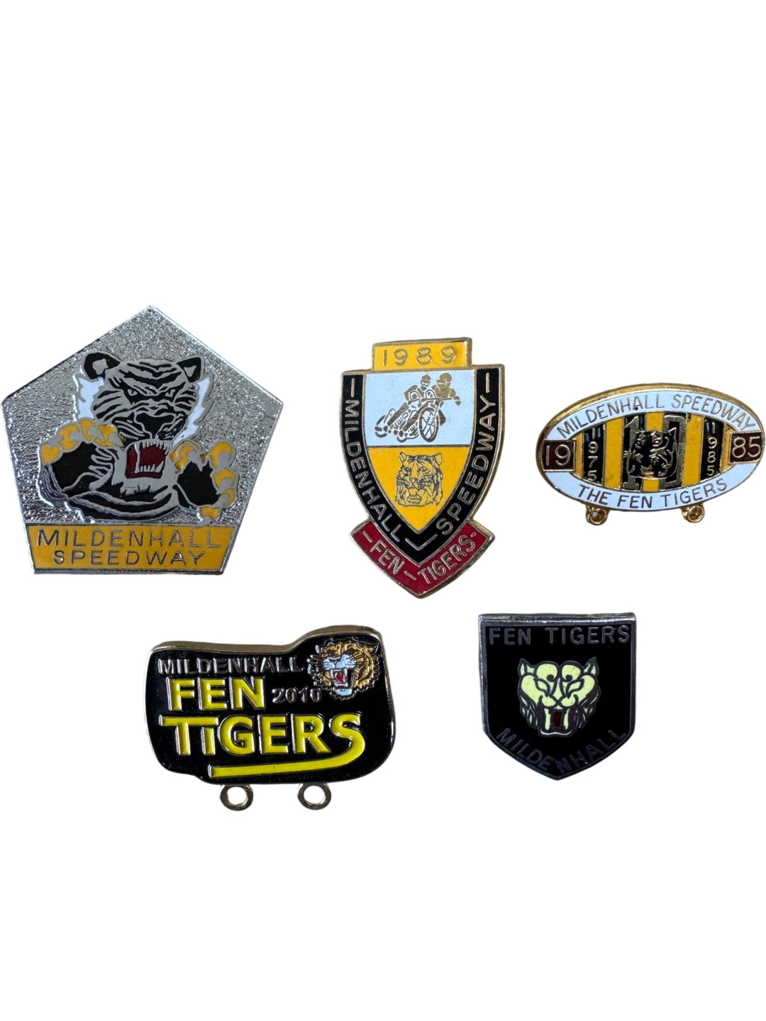 Mildenhall Speedway Fen Tigers Pin Set