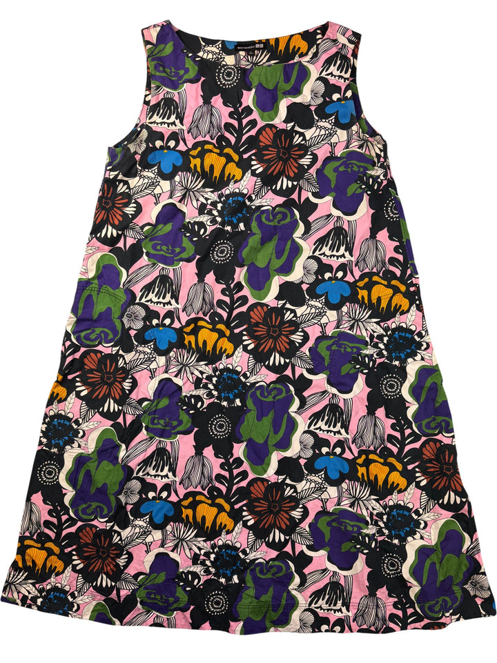 Marimekko Uniqlo Floral Cotton Dress - M
