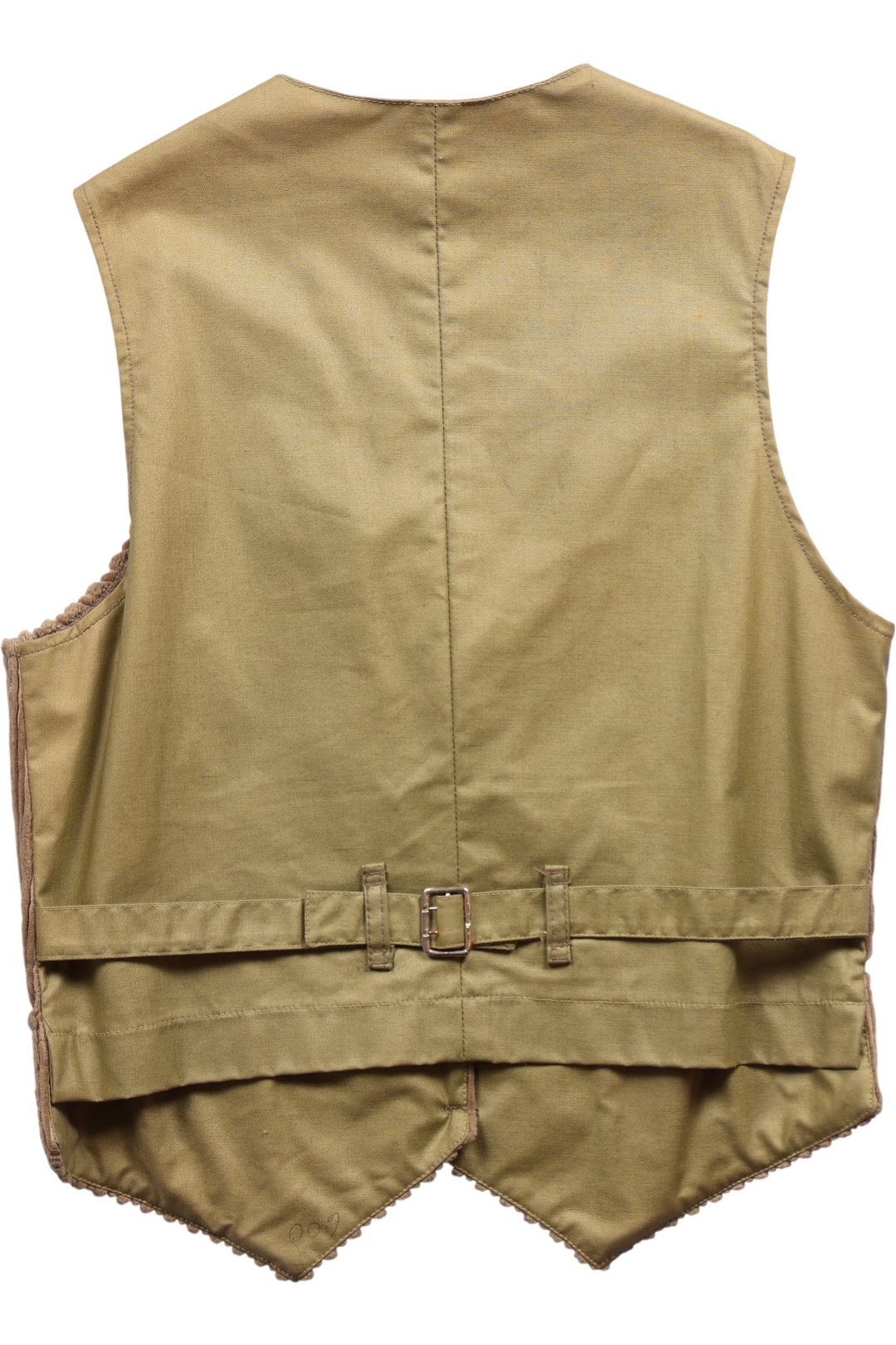 Falmers Brown Corduroy Waistcoat - S - Think Vintage