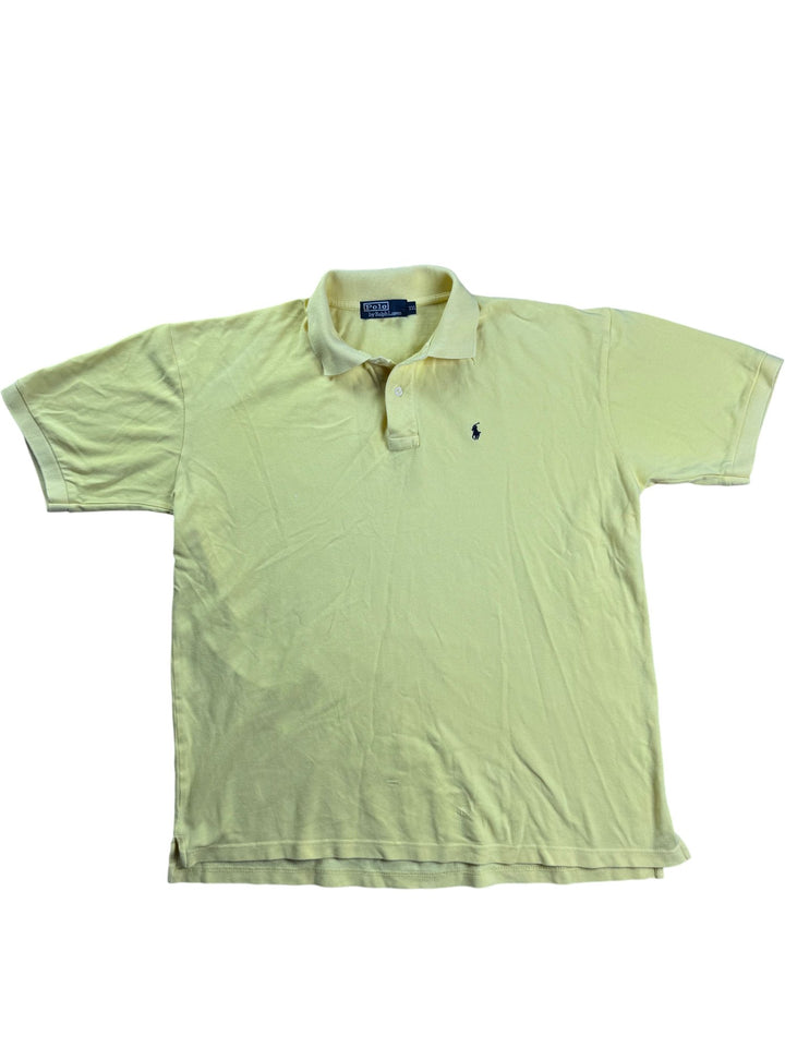Ralph Lauren Yellow Polo Shirt - XL