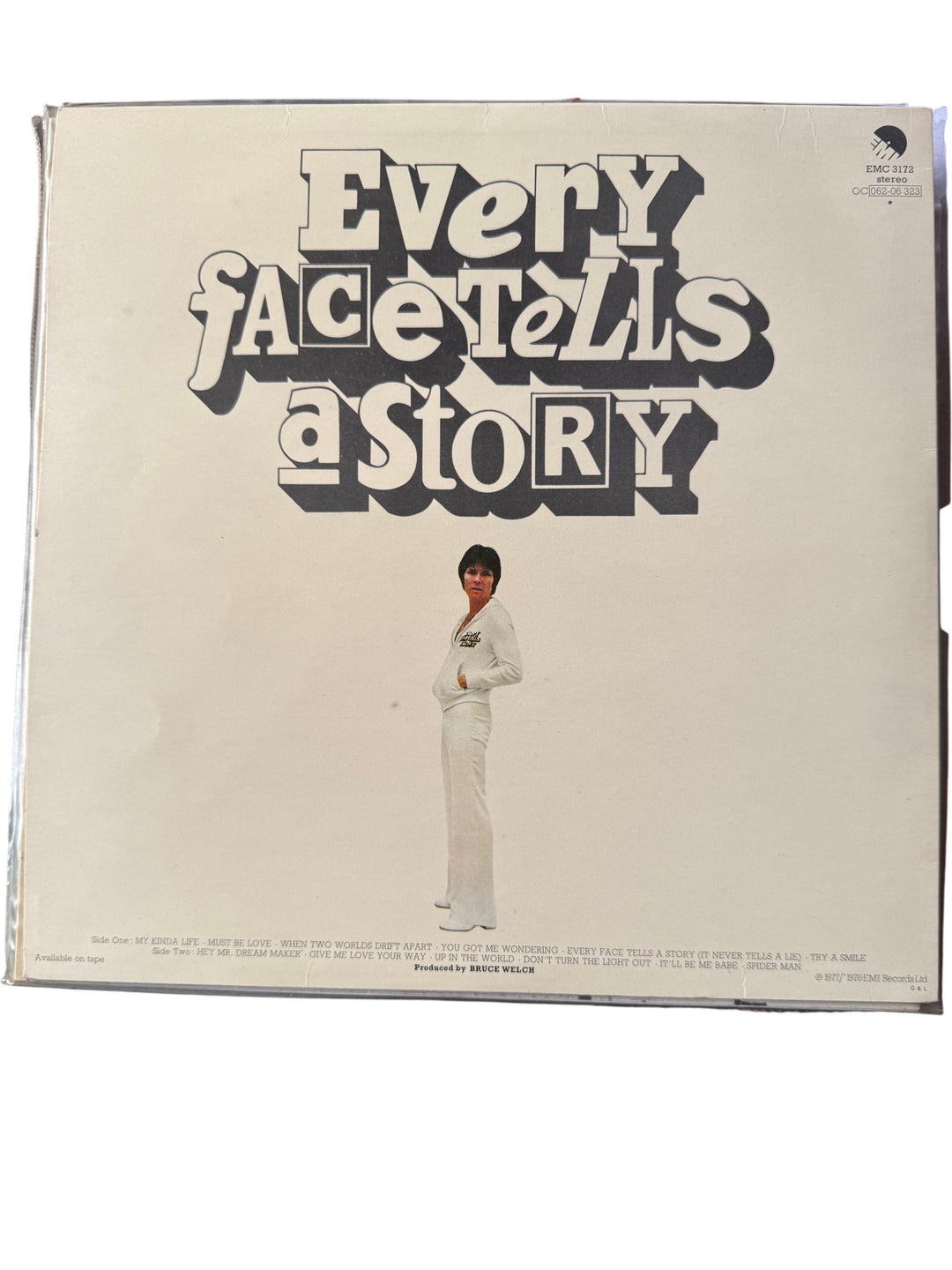 1970s Cliff Richard Every Face Tells A Story Album - Think Vintage
