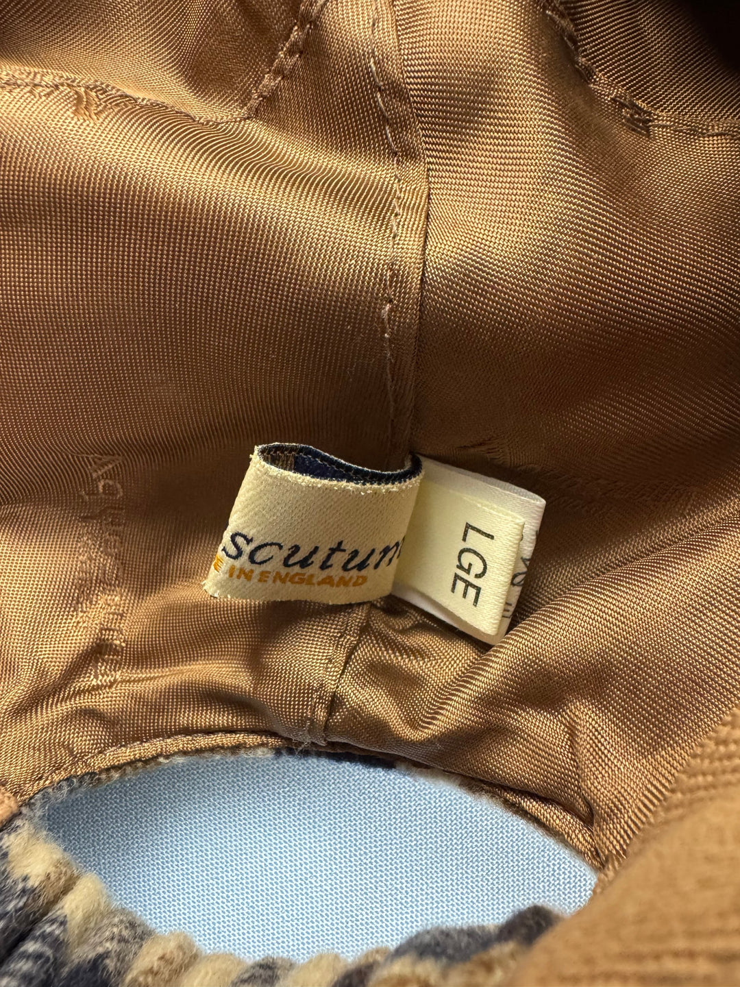 Aquascutum Checkered Baseball Cap - L - Think Vintage