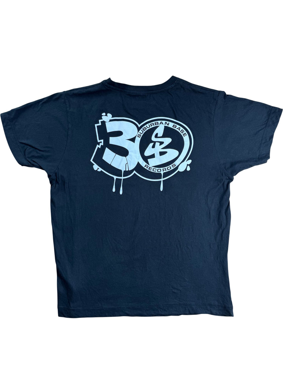 Subbase Records Black Graphic T-Shirt - M