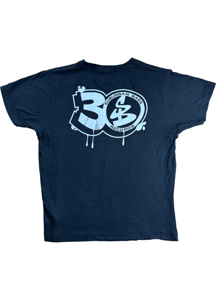 Subbase Records Black Graphic T-Shirt - M