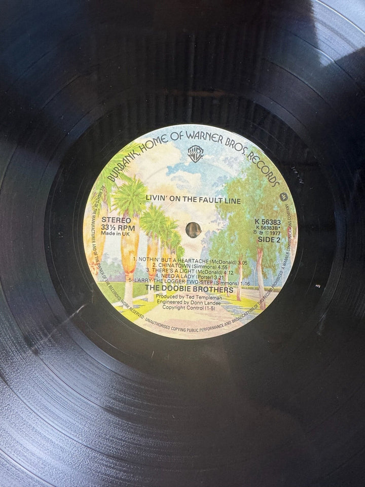 Doobie Brothers Livin' On The Fault Line Vinyl - Fair