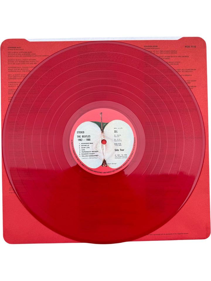 The Beatles Red Vinyl 1962-1966 Album - Very Good