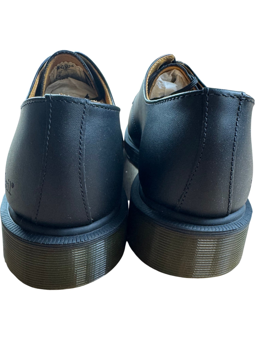 Black Dr. Martens Industrial Shoes - 8