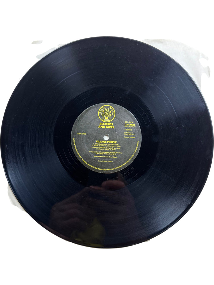 1977 DJM Records Village People Vinyl - Fair