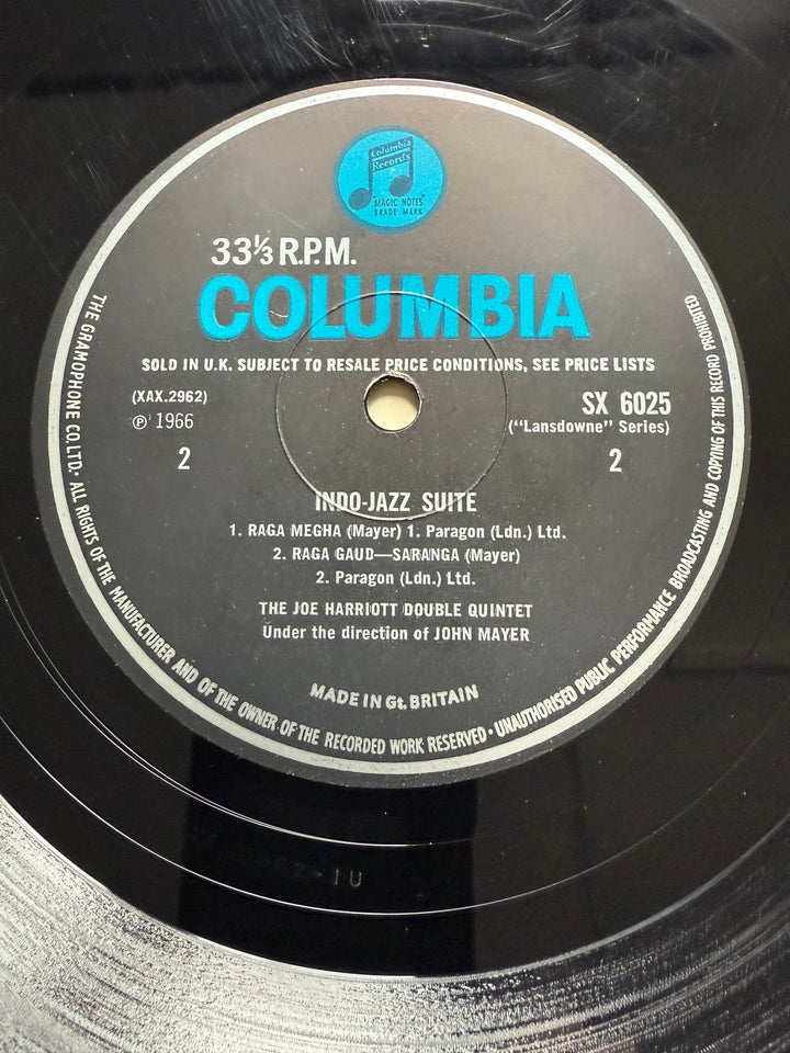1966 Indo-Jazz Suite Record by Joe Harriott and John Mayer - Think Vintage