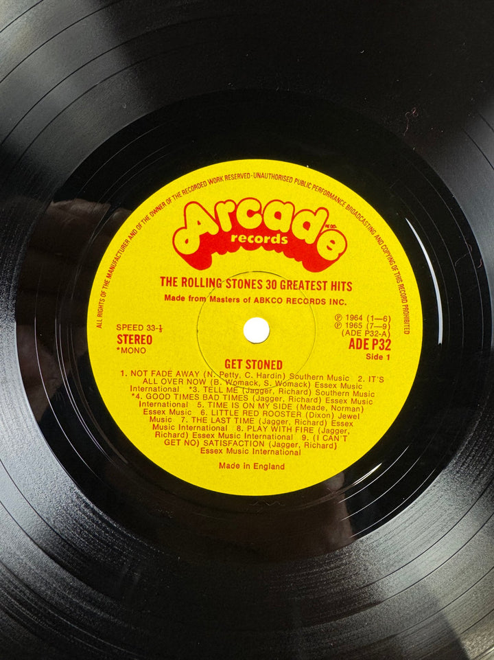 The Rolling Stones Get Stoned Vinyl - Very Good
