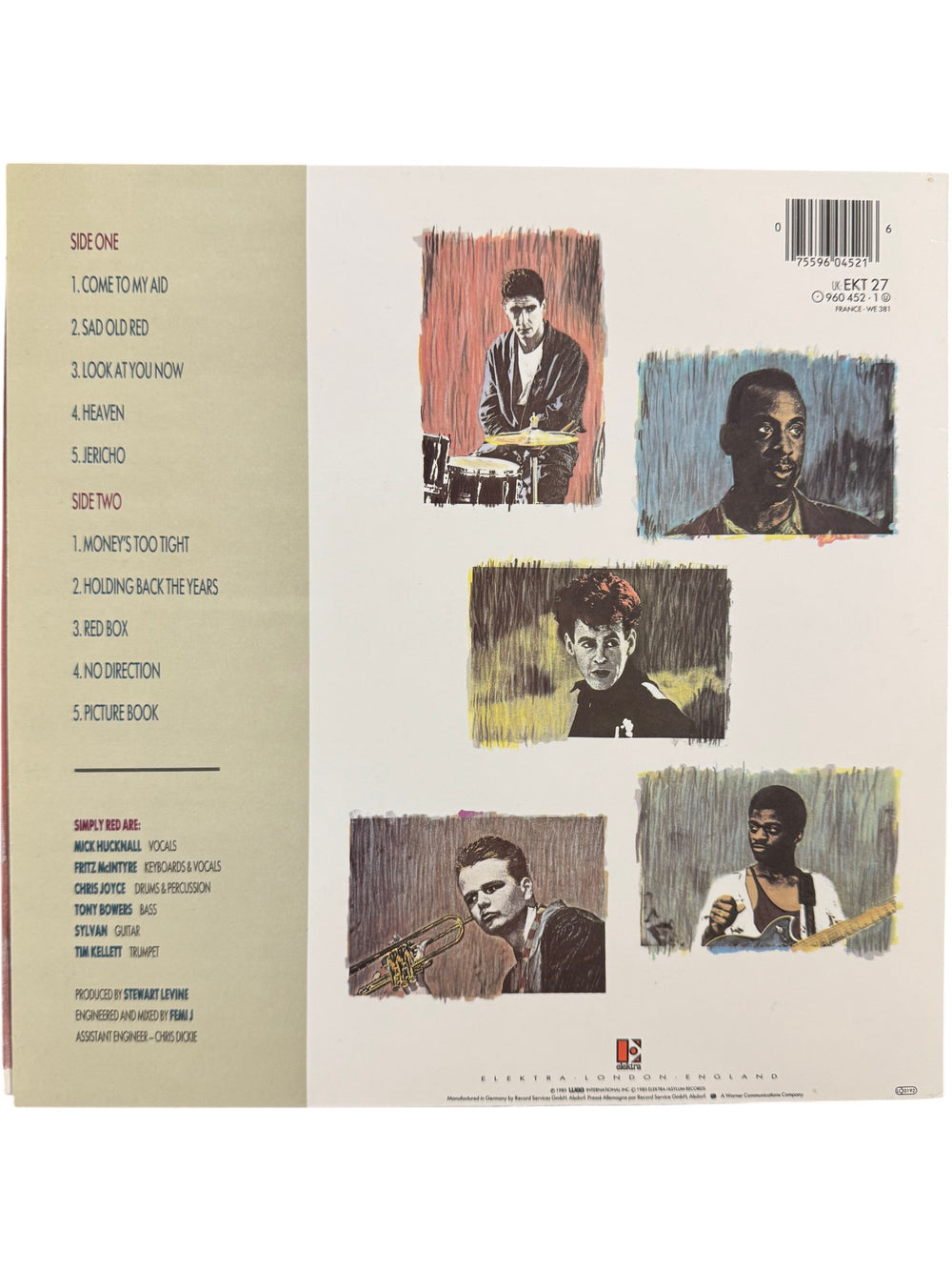 Simply Red Picture Book LP Album - Think Vintage