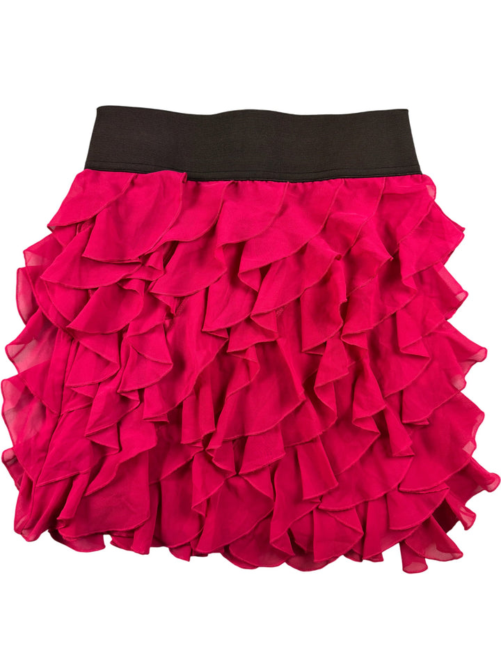 Next Pink Ruffle Skirt - S