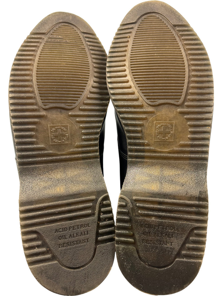 Dr Martens Black Studded Shoes