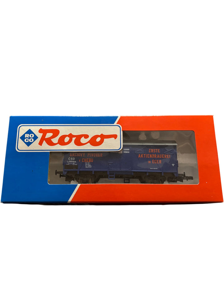Roco Model Train CSD Freight Car Blue