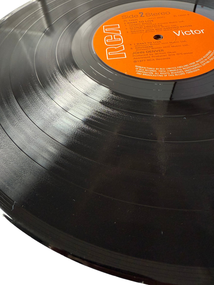 1977 John Denver I Want To Live Album - Think Vintage