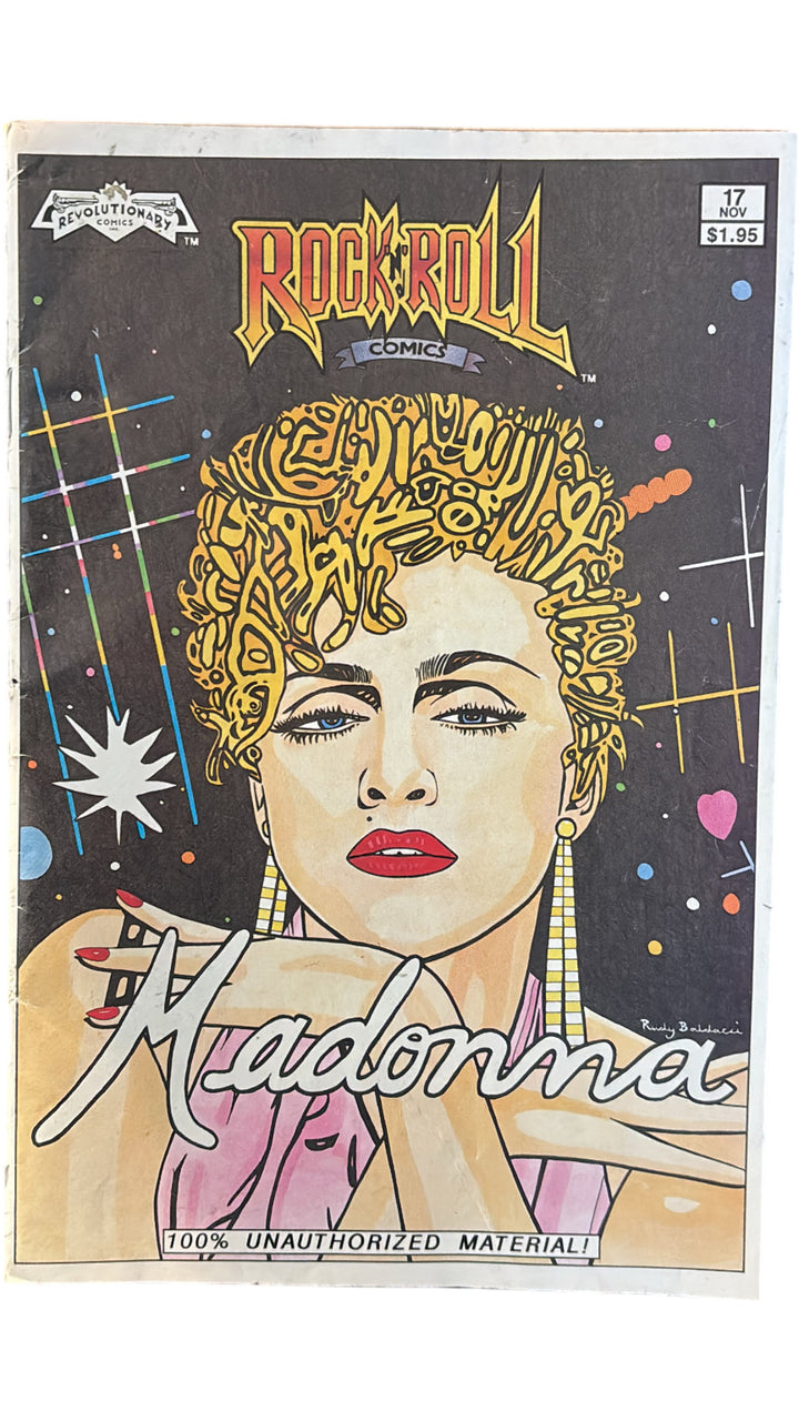 1990 Madonna '100% Unauthorized Material' Rock N Roll Comics Issue 17