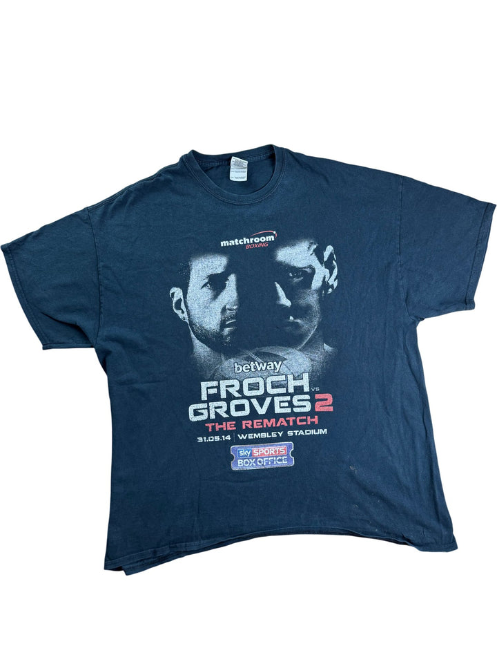 Froch vs Groves 2 Rematch Boxing T-Shirt - XL