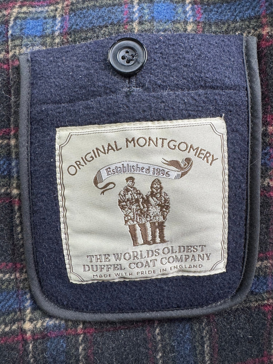 Original Montgomery Duffle Coat Navy - M