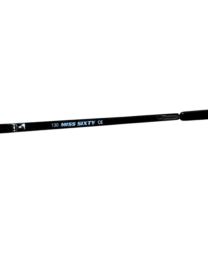 Miss Sixty Black Rectangular Sunglasses