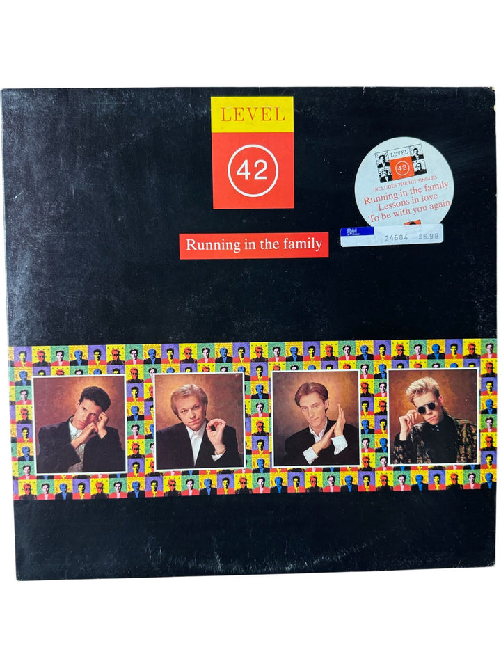 Level 42 Running In The Family Vinyl - Very Good