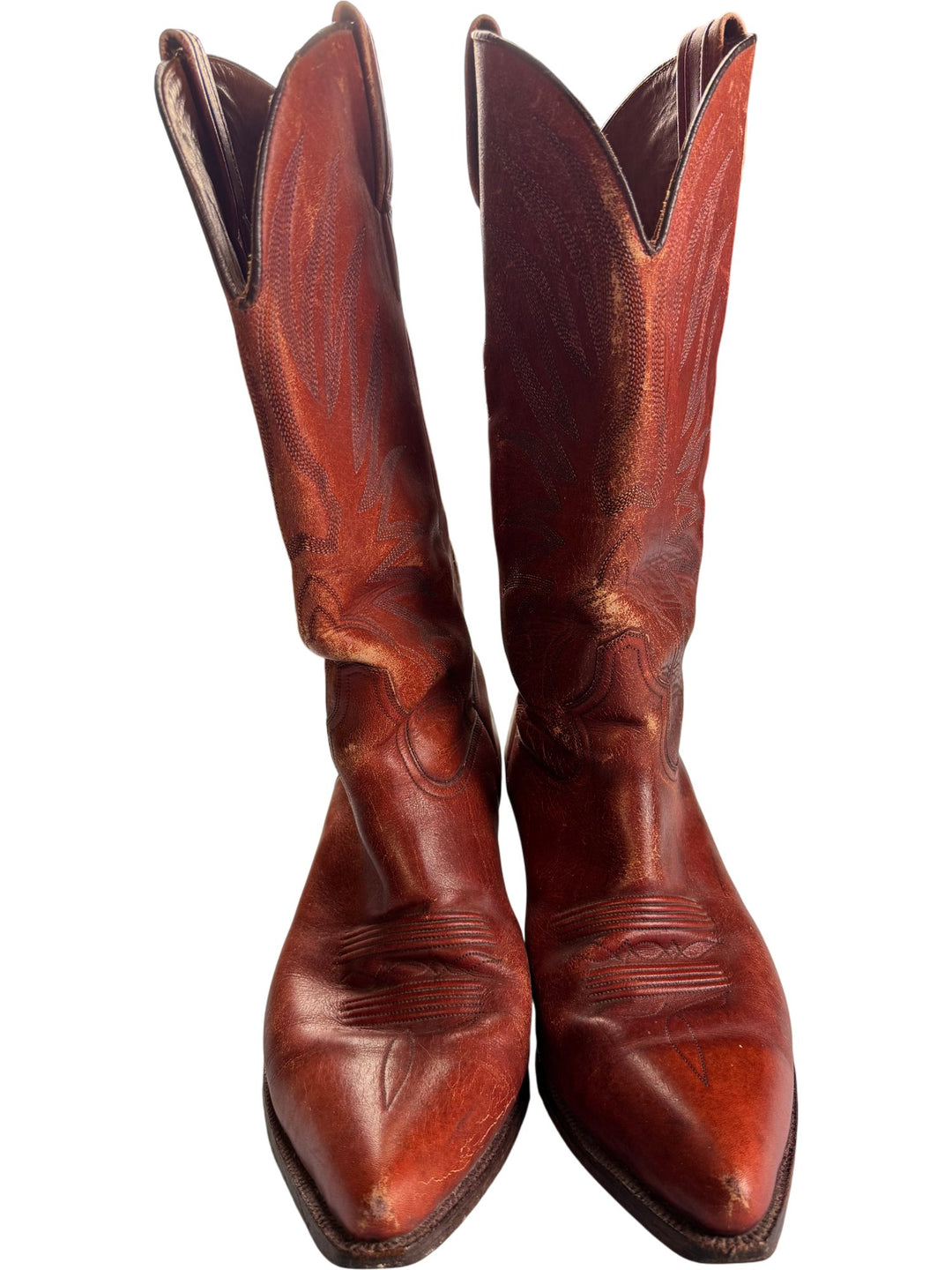 Leather Cowboy Boots - SIZE 12.5