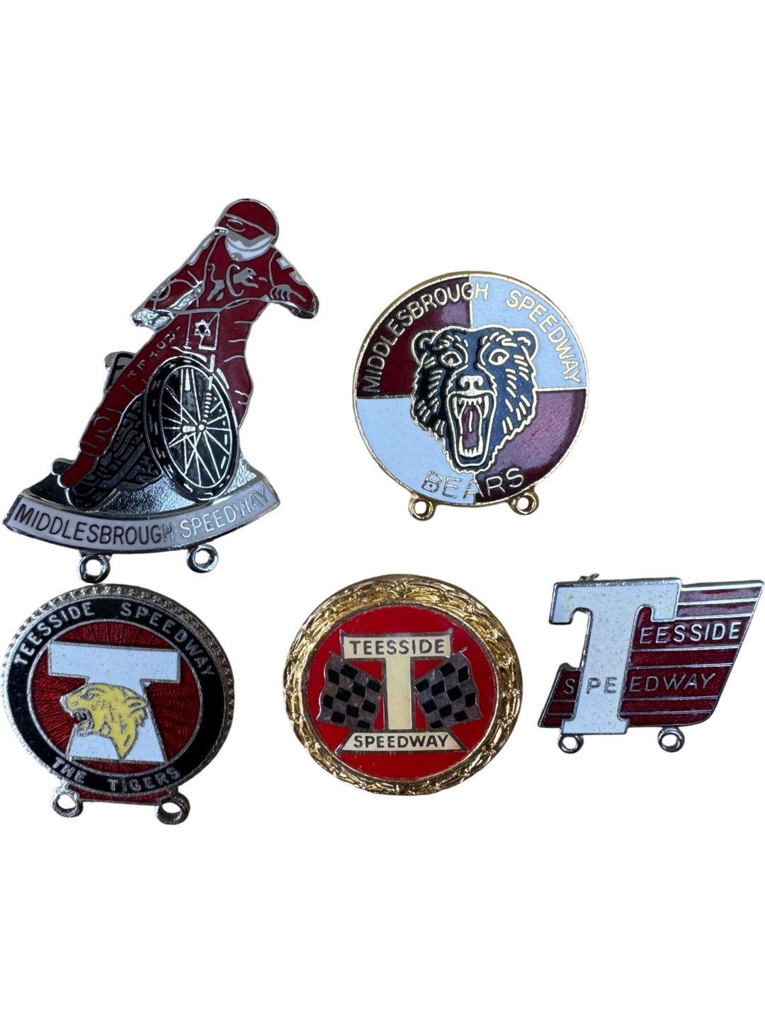 Middlesbrough and Teesside Speedway Badges