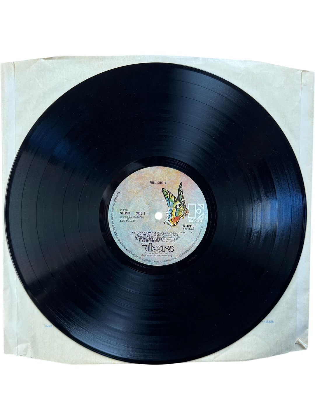 The Doors Full Circle Vinyl Record - Very Good