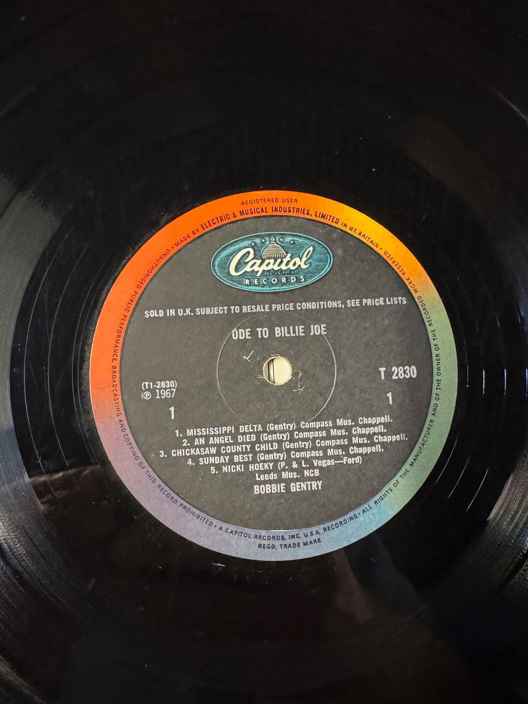 Bobbie Centry Ode To Billie Joe - Very Good