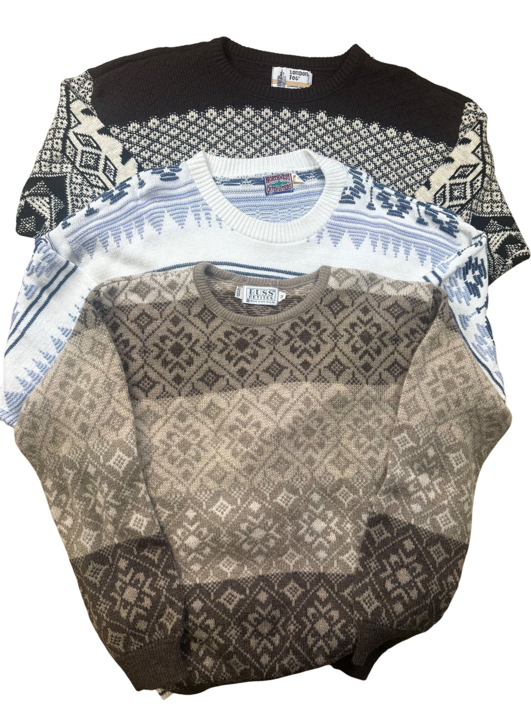 10 Piece Patterned Sweatshirts Bundle