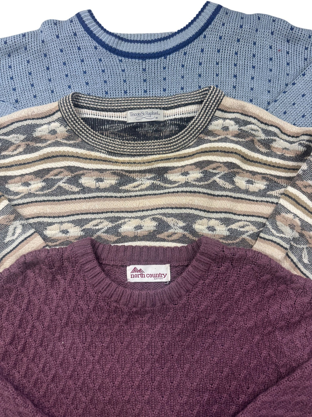 10 Piece Patterned Sweatshirts Bundle