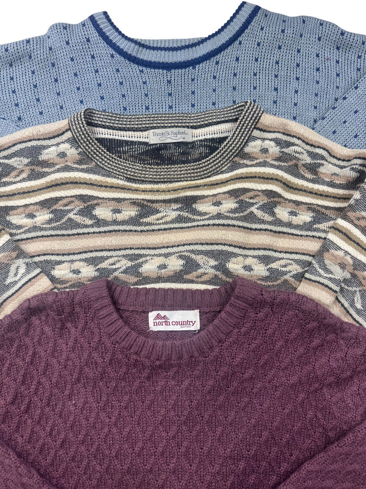 10 Piece Patterned Sweatshirts Bundle