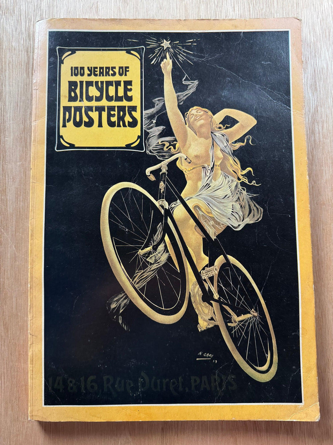 100 Years Of Bicycle Posters Book - Think Vintage ltd