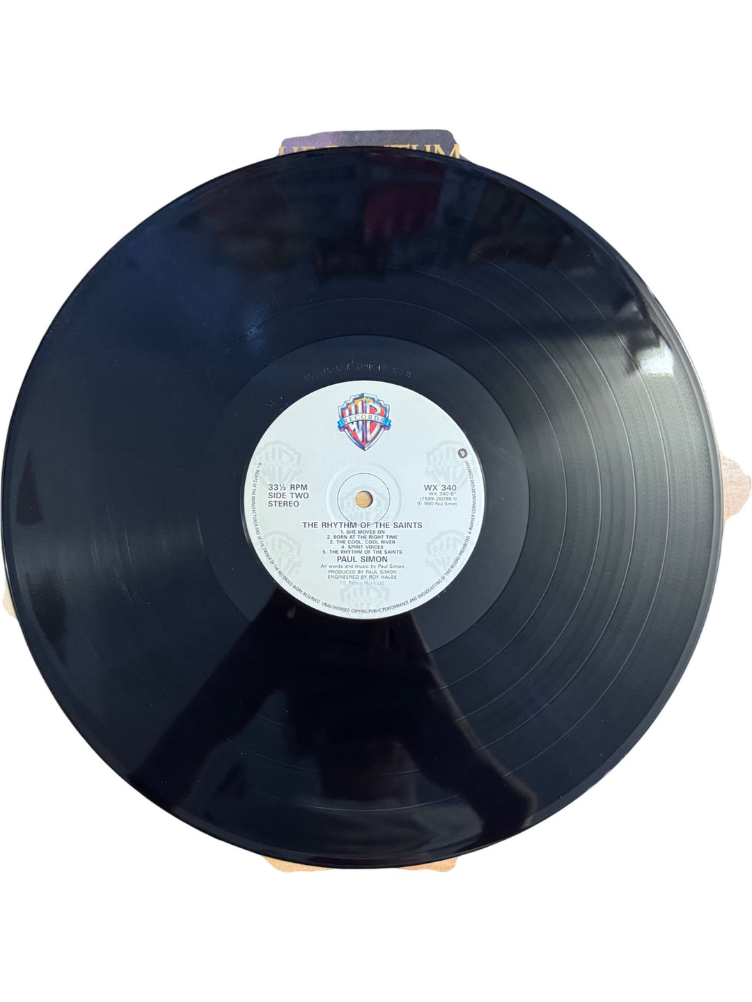 Paul Simon The Rhythm Of The Saints Vinyl - Very Good