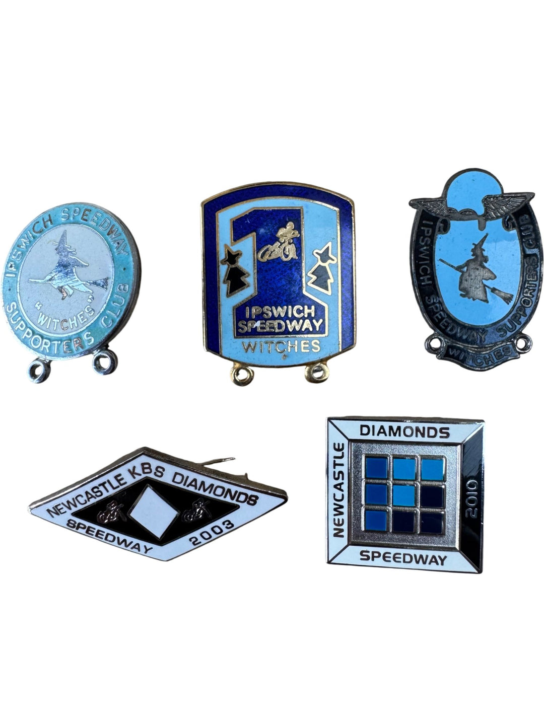 Ipswich Speedway Supporters Badges Collection