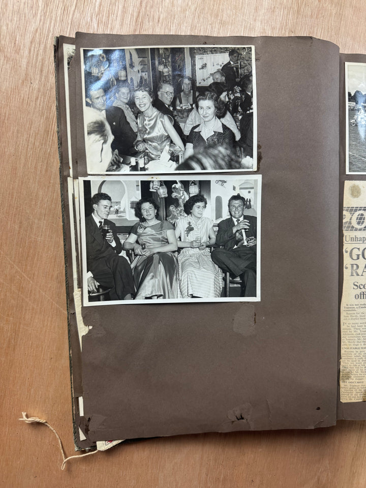 Vintage Scooter Archive Scrapbook – Original Photos, Newspaper Cuttings, Posters & Ephemera