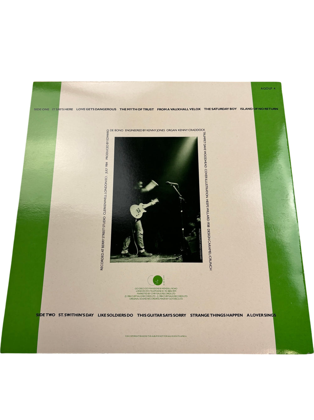 Brewing Up With Billy Bragg Vinyl Record - Think Vintage