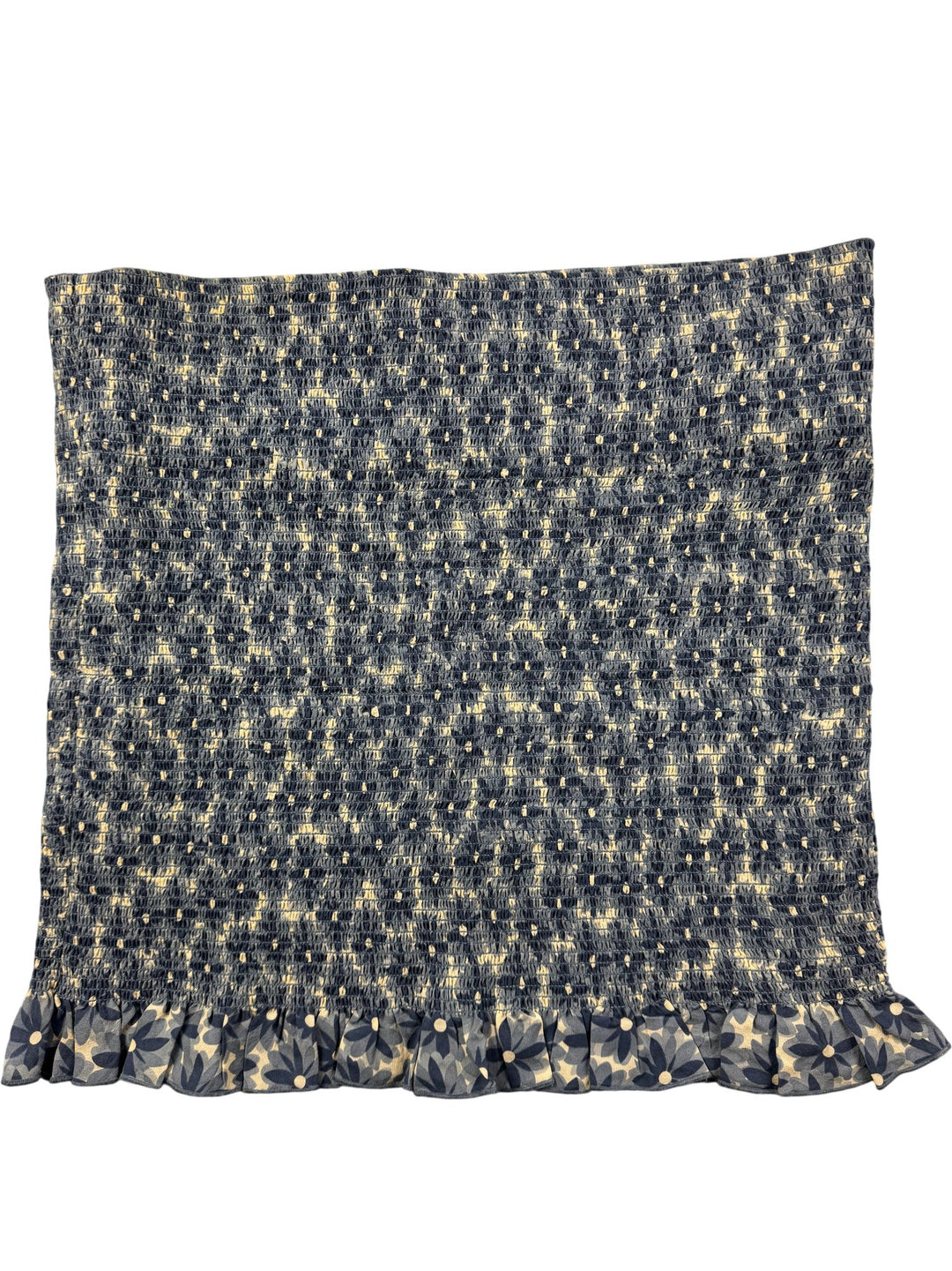 DKNY Blue Floral Silk Skirt - W30-36