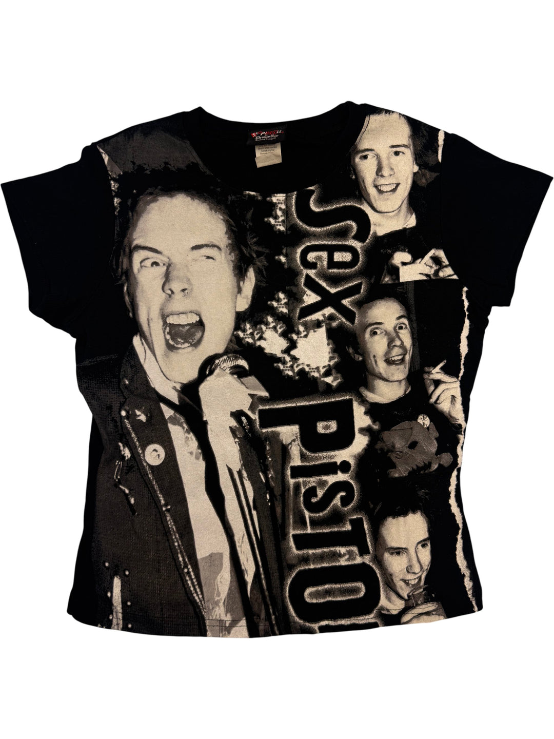 Sex Pistols Graphic T-Shirt by Dragonfly  - M - Think Vintage