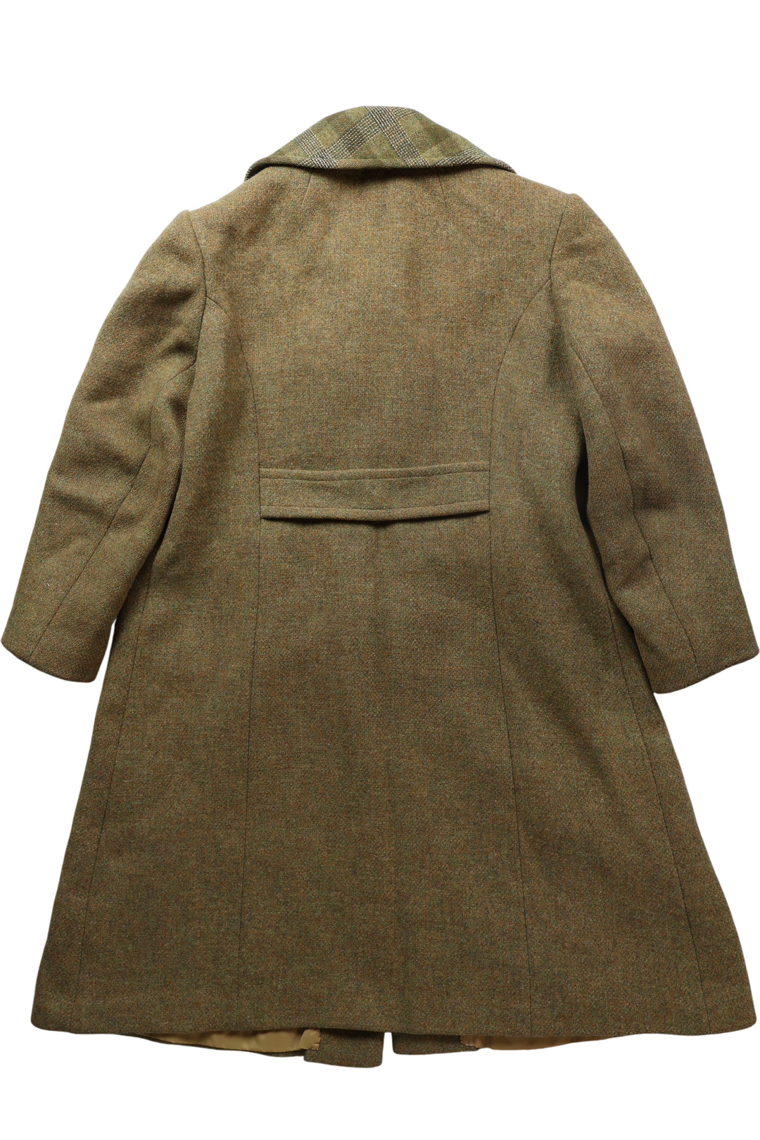 1960s Wool Tweed Pea Coat - M - Think Vintage