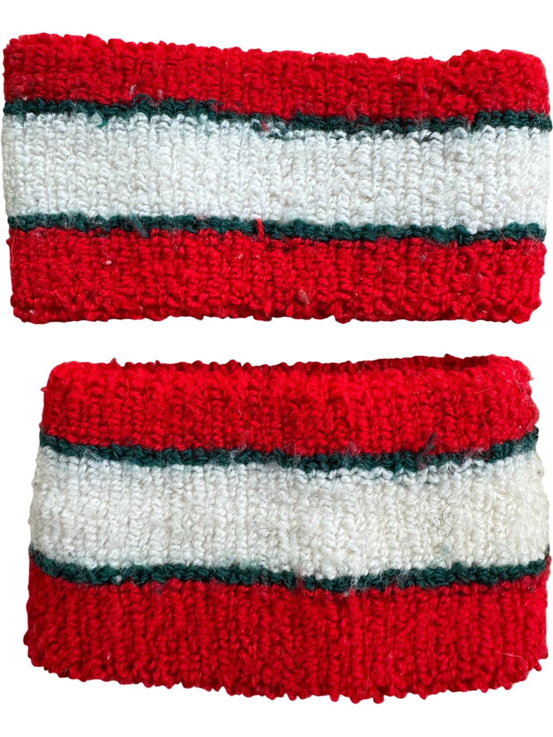 Liverpool Red Knitted Wristbands
