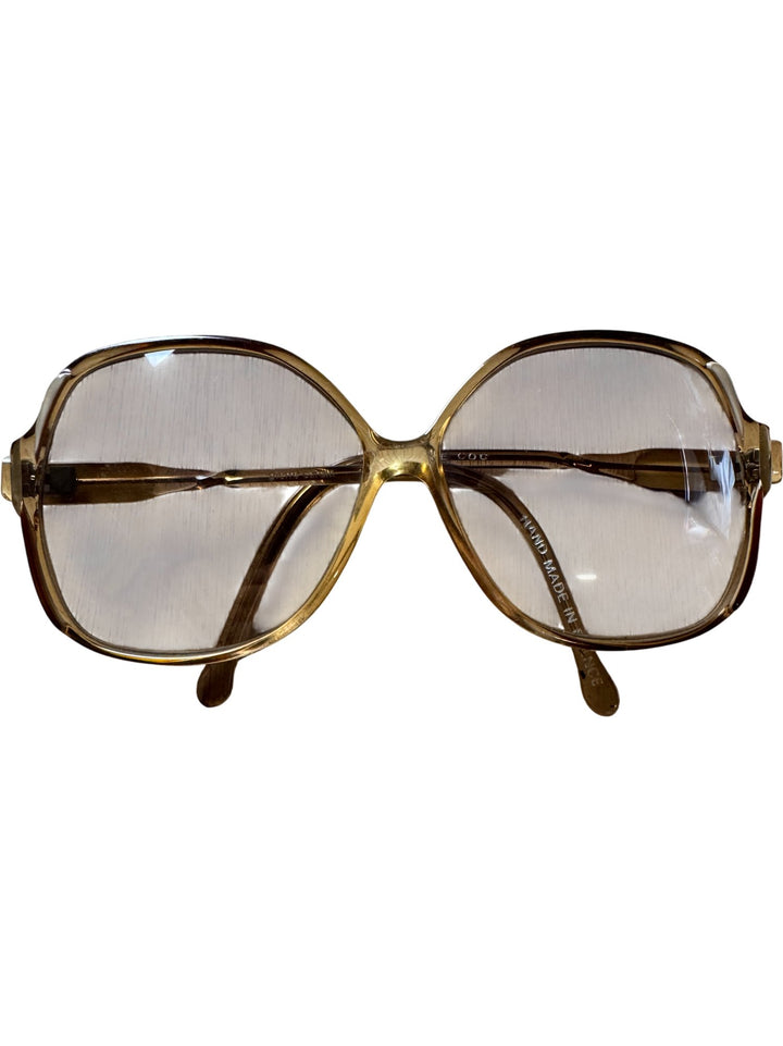 Pierre Cardin Oversized Brown Sunglasses