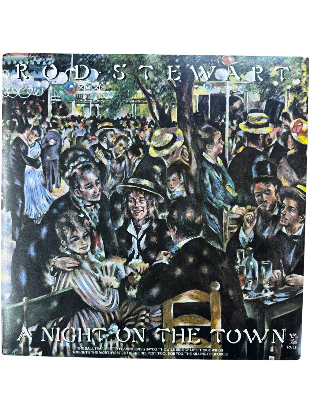Rod Stewart A Night On The Town Vinyl - Very Good
