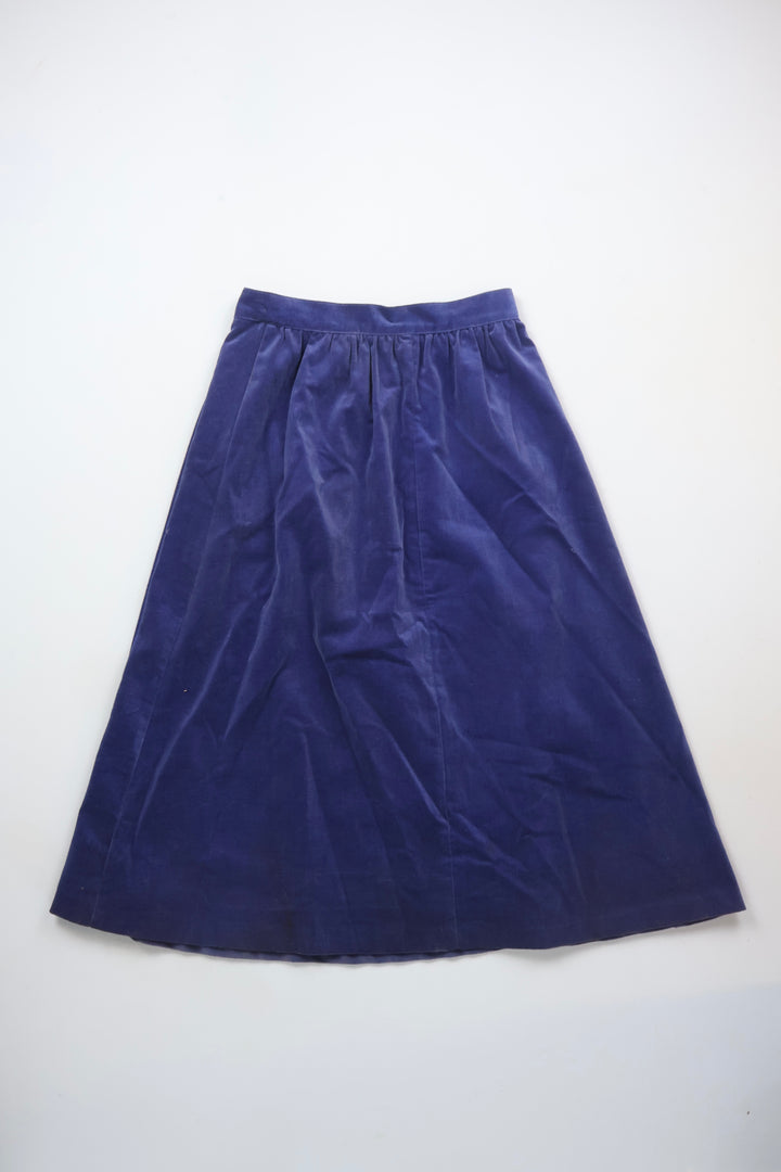 Vintage Velvet Skirt Suit