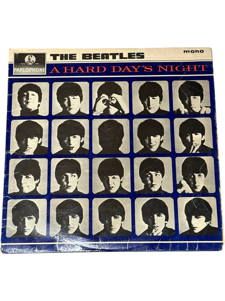 1964 Beatles A Hard Day's Night Parlophone Vinyl - 1st Press