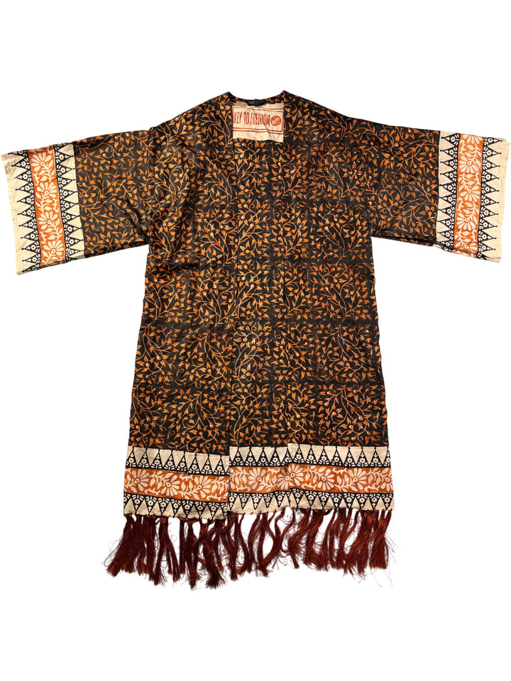 Topshop Key To Freedom Kimono - L